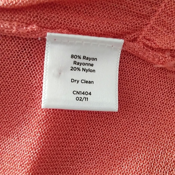 TALBOTS Ruffled Front Cardigan - Picture 8 of 8